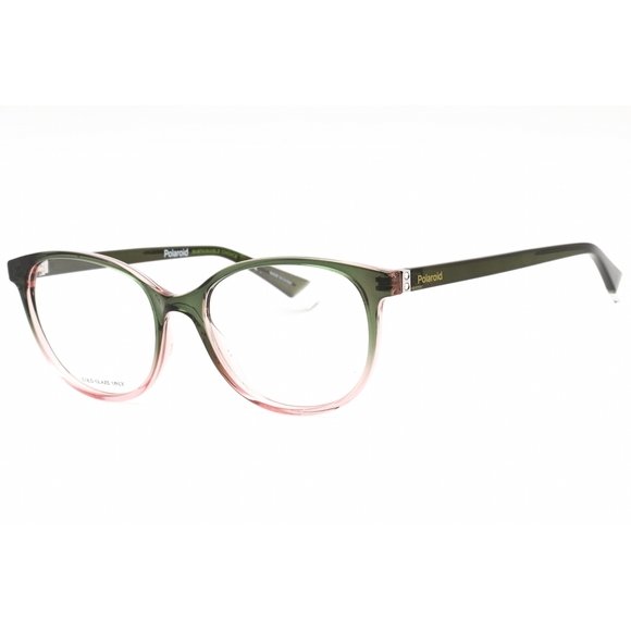 NWT Polaroid Core PLD D467-0IWB 00 54mm GREEN PINK Eyeglasses